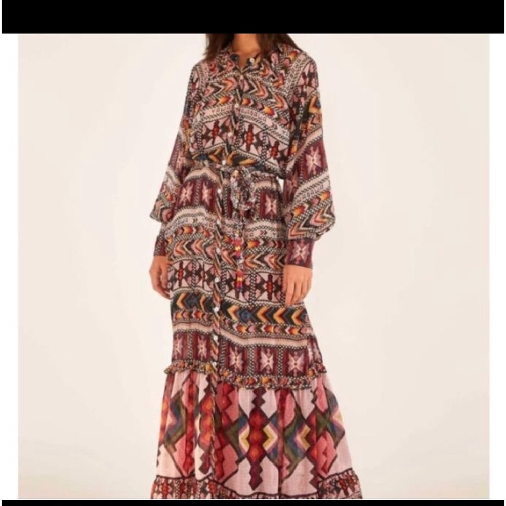 Farm Rio Amulet Maxi Dress size small
